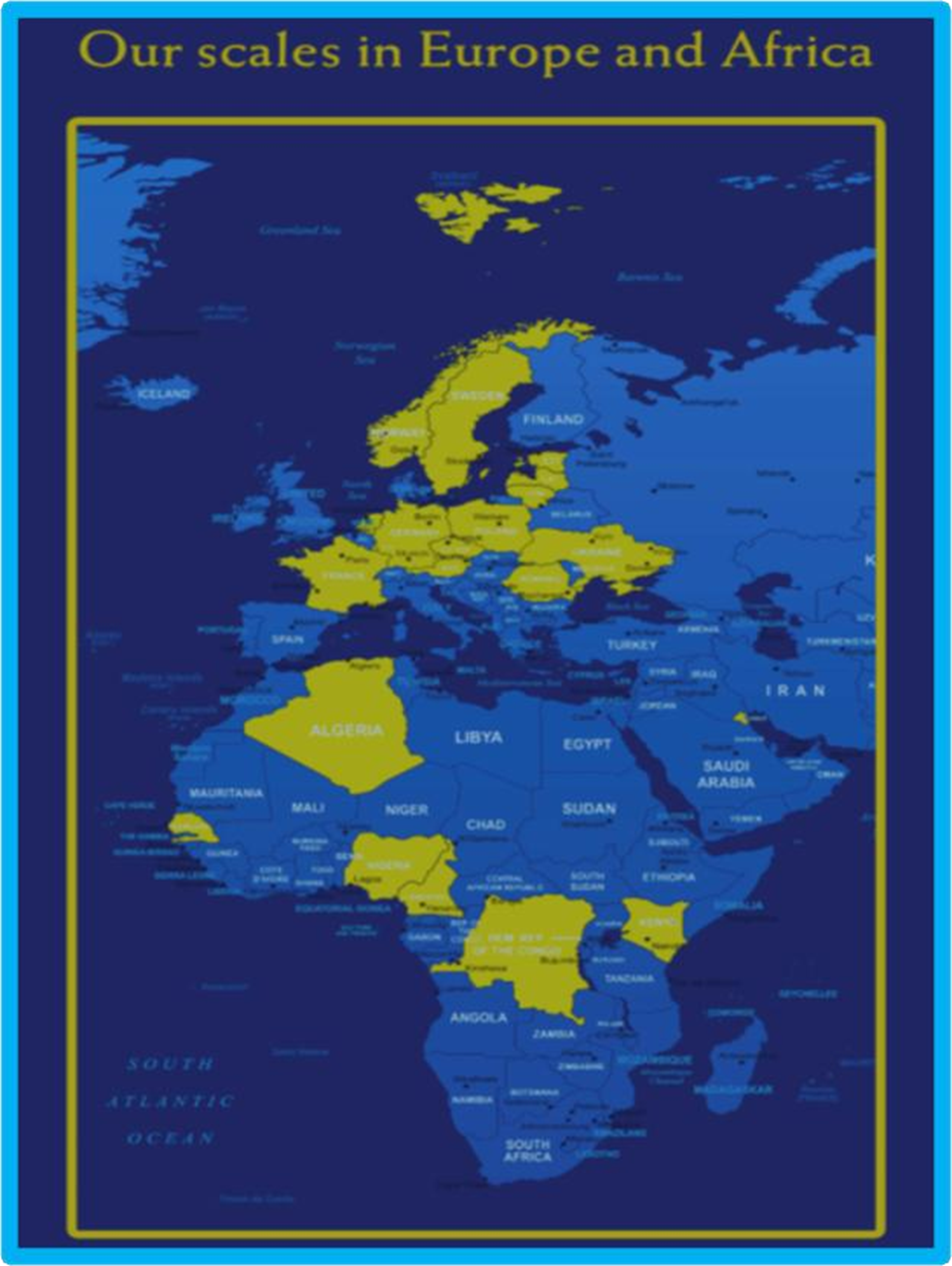Kalisto Global Installation Map